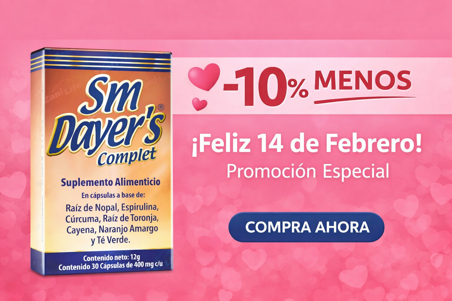 Sm dayers 14 de febrero 2026